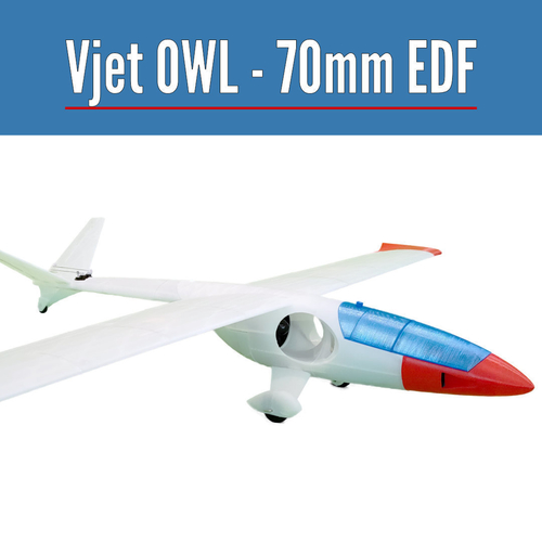 VJet OWL from OWLplane - test files 3D Print 398086