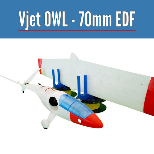 VJet OWL from OWLplane - test files 3D Print 398087