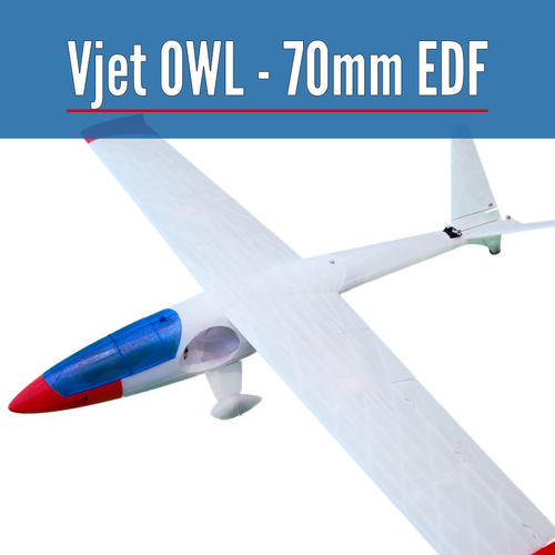 VJet OWL from OWLplane - test files 3D Print 398088