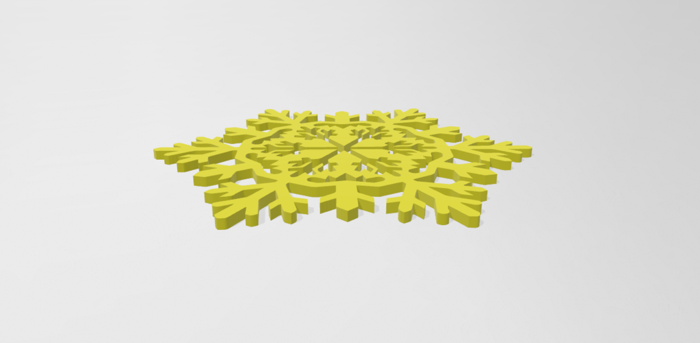 snowflake 3D Print 398139