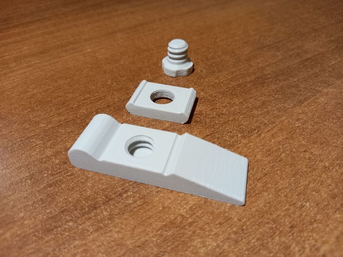 Precise Sandpaper Holder 3D Print 398197