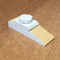Small Precise Sandpaper Holder 3D Printing 398204