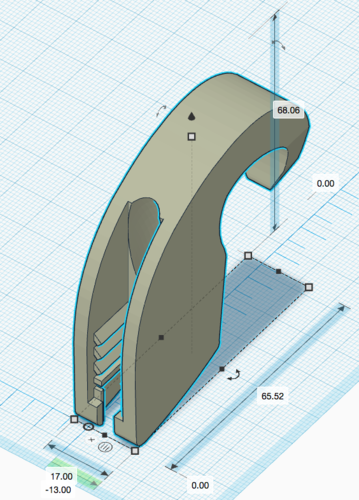 Adjustable Sandow Hook 3D Print 398213