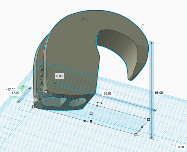 Adjustable Sandow Hook 3D Print 398215