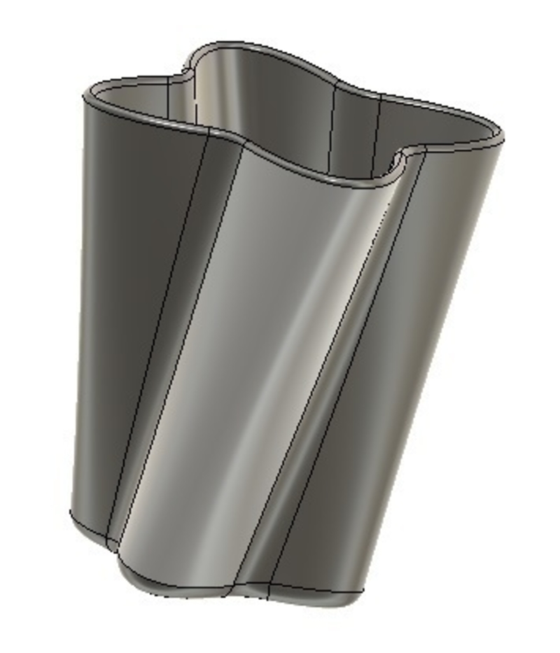 Twist Eclip Vase
