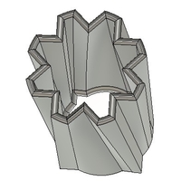 Star top Vase - Thumbnail 2