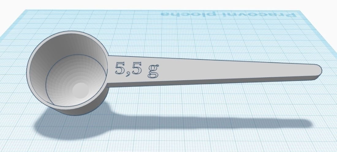 coffee ladle 5,5 g 3D Print 398320