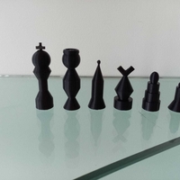 Small jeu d'échec/chess game 3D Printing 398439