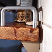 reggi mensola regolabile, adjustable shelf bracket - Thumbnail 2