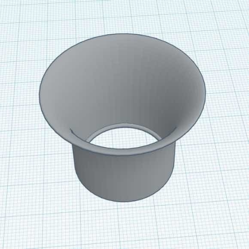 Watch magnifier for lens diameter 26.4 mm