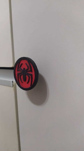 Spiderman drawer handle 3D Print 398595