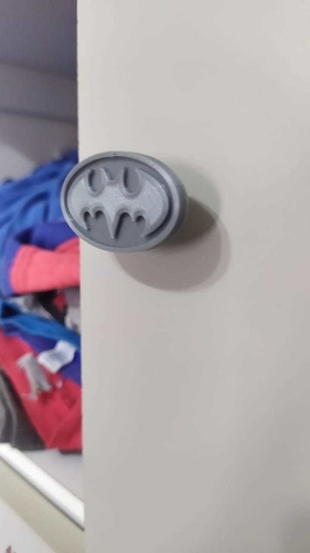 Batman drawer handle 3D Print 398601