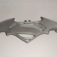 Batman & Superman Logo drawer handle - Thumbnail 5