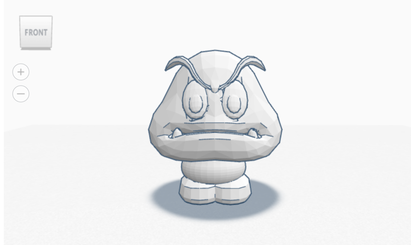 mario goomba 3D Print 398616