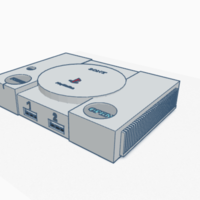 Small Playstation 1 3D Printing 398629