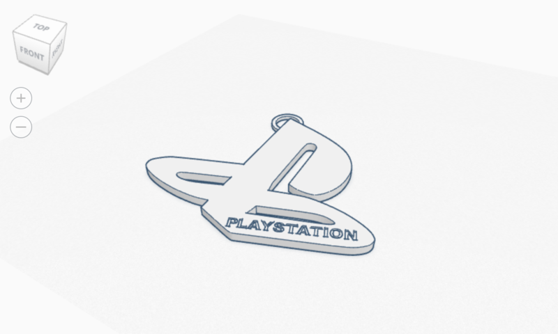Ps key chain