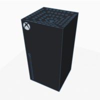Small XBOX serie X 3D Printing 398730