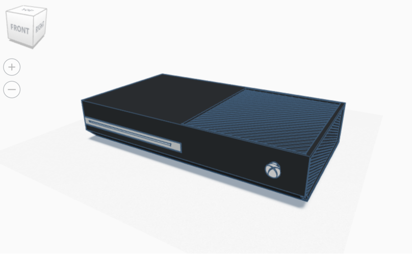 XBOX one Console and XBOX one 3D Print 398733
