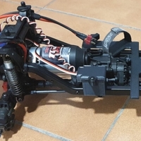 Small trx4 chassis 3D Printing 398785