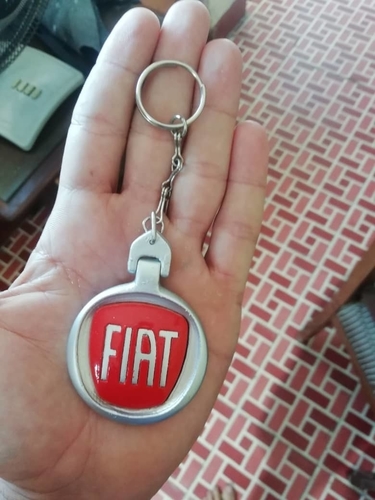 Fiat_key_chain 3D Print 398829