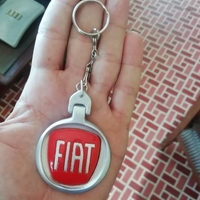Small Fiat_key_chain 3D Printing 398829