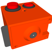 Small ESP32-CAM Case Type A 3D Printing 398831