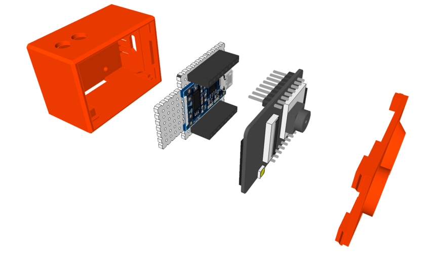 Esp32 Cam 3d Model