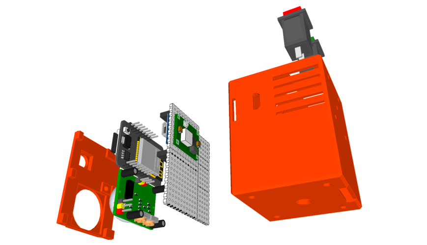 Esp32 Cam 3d Model