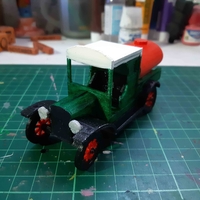 Small Ford Oil Truck 3D Printing 398893