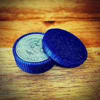 Small Okito Coin Box Set (US Half Dollar) 3D Printing 398972
