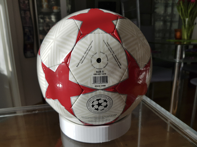 soccer ball stand square