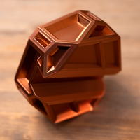 Low Poly / Art Deco Phone Holder  - Thumbnail 4