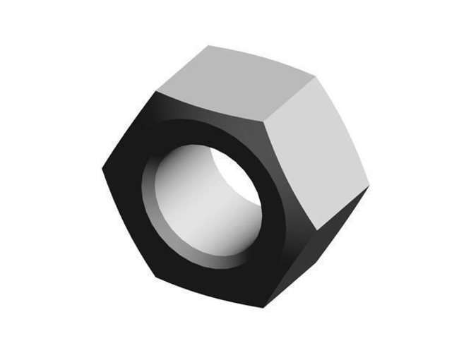 BN 10529 - ISO 4032 - ~DIN 934 Hex nuts type 1