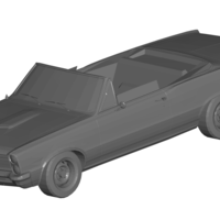 Small Pontiac gto 3D Printing 399129