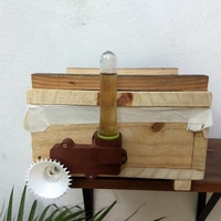 Small Alimentador roso para abelhas - Bee feeder 3D Printing 399147