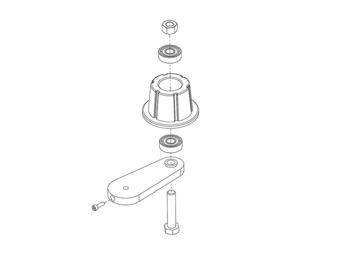 Sewing Machine Spool Holder 3D Print 399169