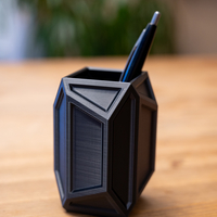 Halo Inspired Low Poly Pen Holder - Thumbnail 7
