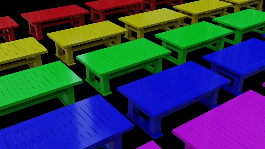 Workshop Table 3D Print 399254