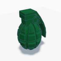 Small grenade 3D Printing 399304