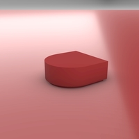 LEGO Half Circle Round Flat Tile - 1X1 - Thumbnail 1