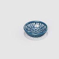 patterned basket - Thumbnail 2