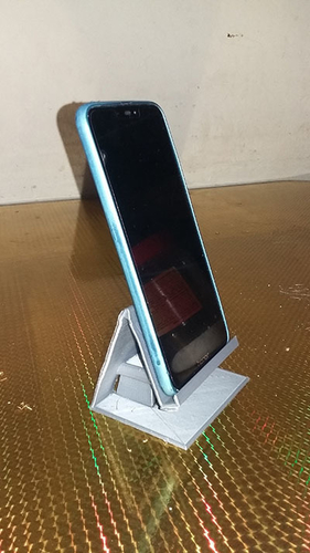 WALL DESK PHONE HOLDER CAN BE ATTACHED TO THE CHARGER 3D Print 399404