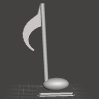 Small note stand 3D Printing 399460