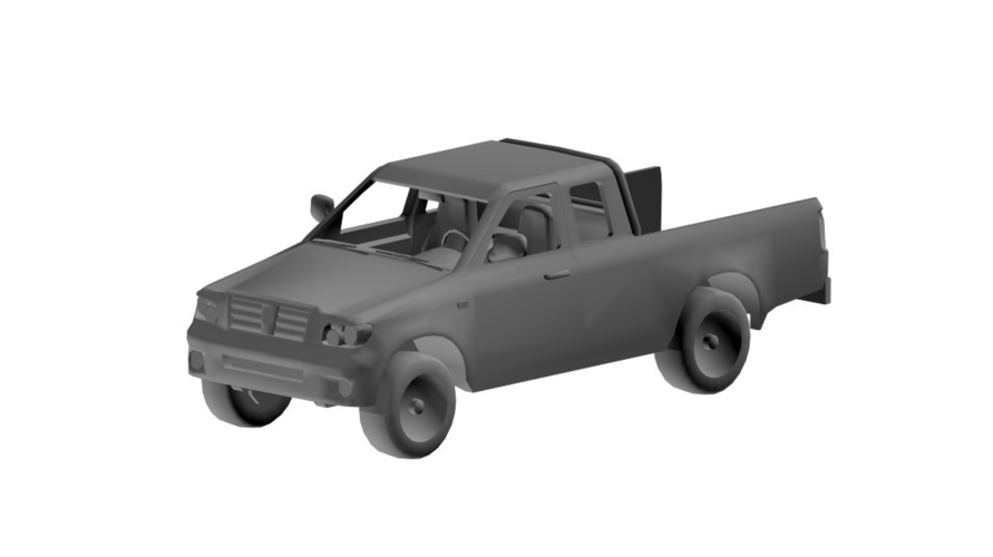 car concept-pickup 3D Print 399504