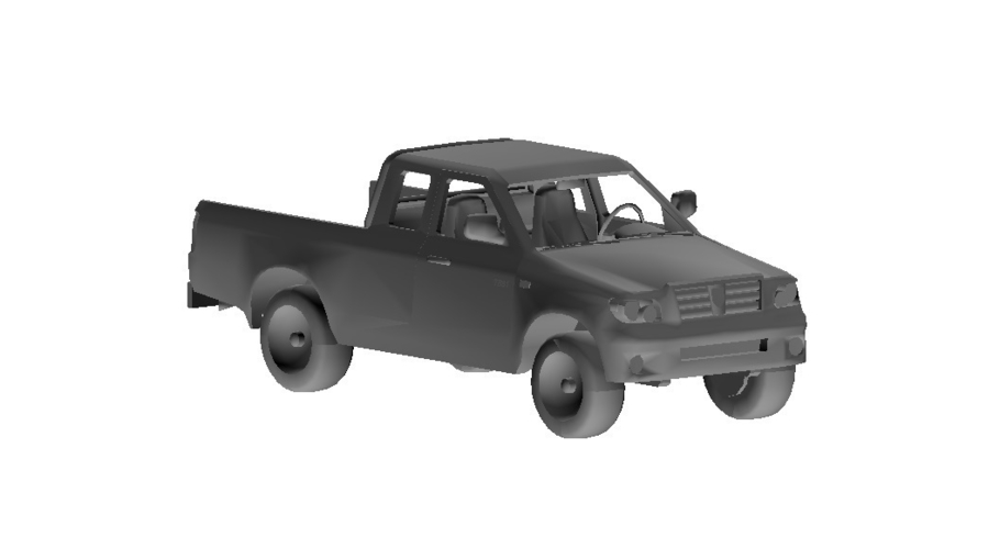 car concept-pickup 3D Print 399505