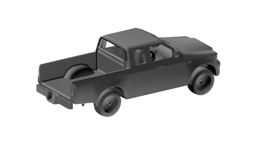 car concept-pickup 3D Print 399507