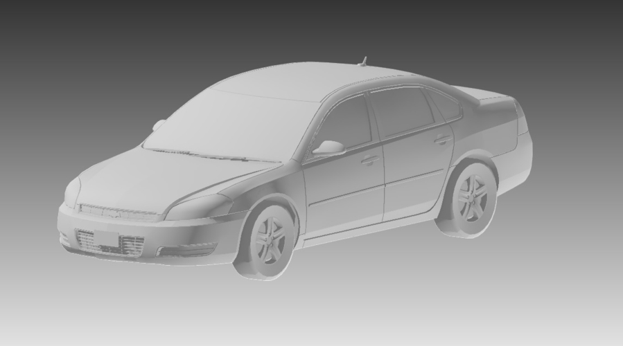 Car concept- CHEVROLET IMPALA 3D Print 399528