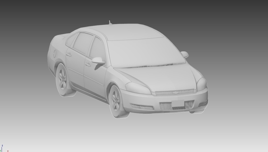 Car concept- CHEVROLET IMPALA 3D Print 399529