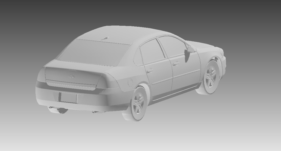 Car concept- CHEVROLET IMPALA 3D Print 399531