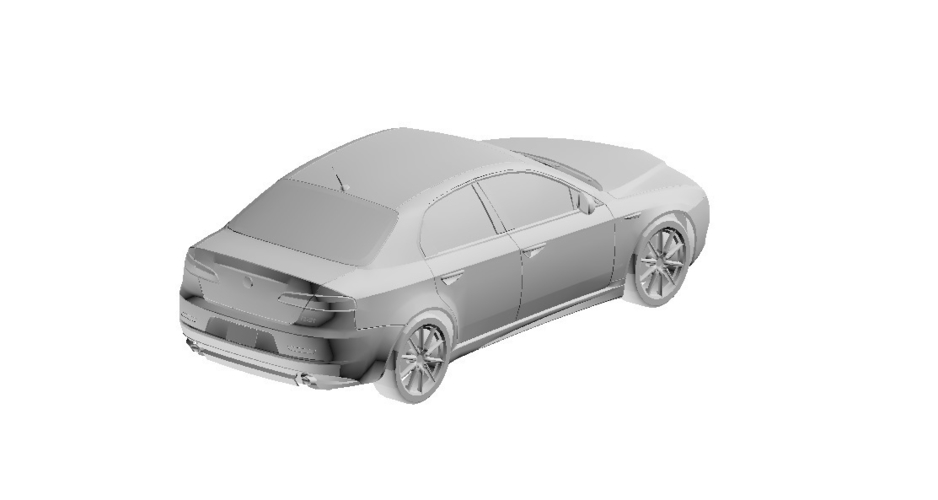 car concept-alfa romeo 3D Print 399534
